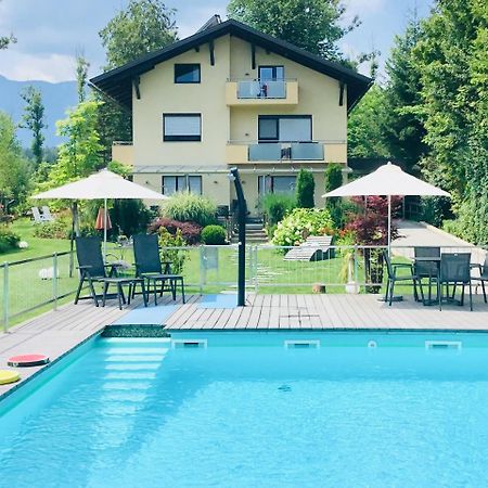 Ferienwohnung Haus am Wald Faak am See Exterior foto