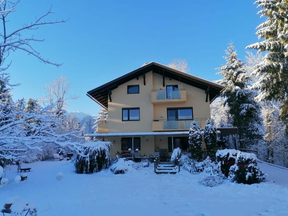 Ferienwohnung Haus am Wald Faak am See Exterior foto