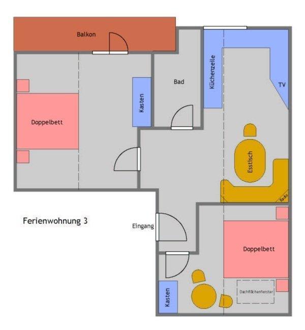 Ferienwohnung Haus am Wald Faak am See Zimmer foto