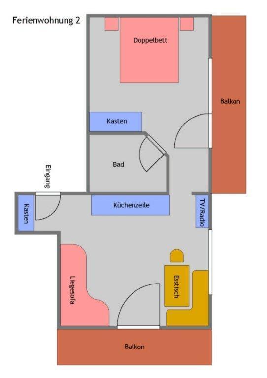 Ferienwohnung Haus am Wald Faak am See Zimmer foto