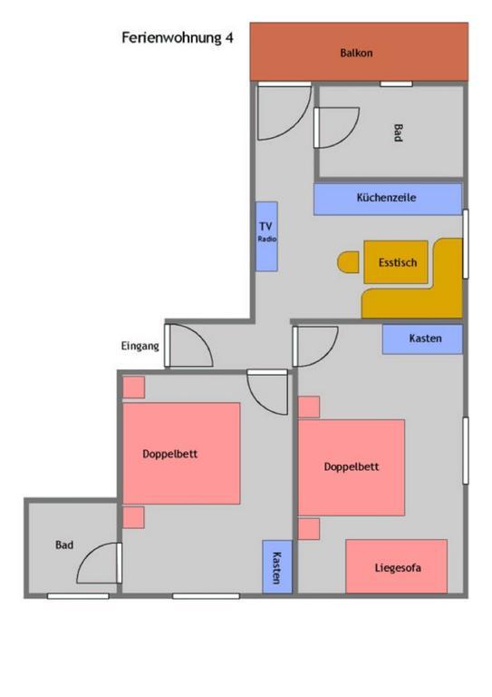 Ferienwohnung Haus am Wald Faak am See Exterior foto