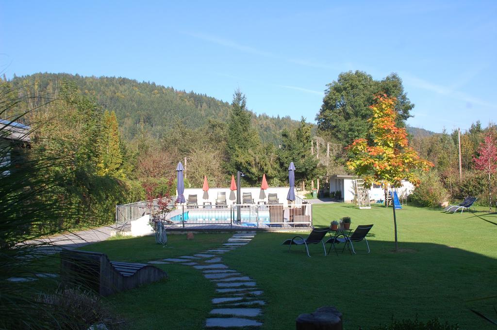 Ferienwohnung Haus am Wald Faak am See Exterior foto